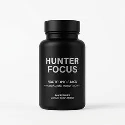 Hunter Focus Nootropic Bottle