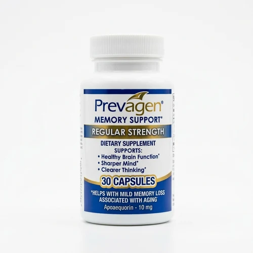 Prevagen Regular Strength Senior Memory Supplement Bottle