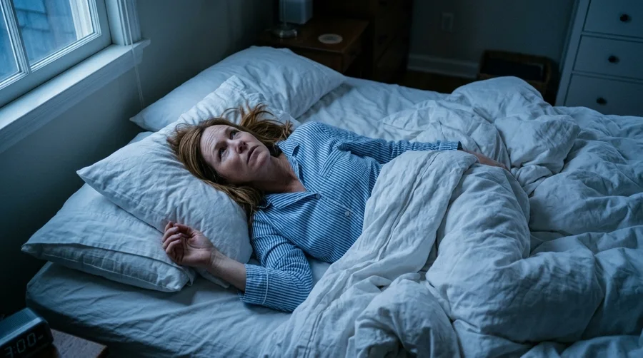 Restless nights despite taking high-dose synthetic melatonin